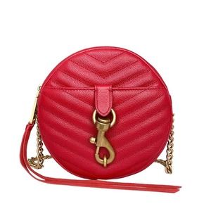 Rebecca Minkoff Edie Circle Quilted Leather Crossbody Bag